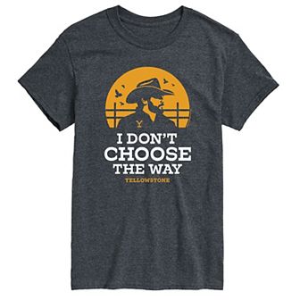 Big & Tall Yellowstone Choose The Way Tee