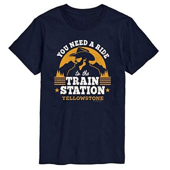 Big & Tall Yellowstone Need A Ride Tee