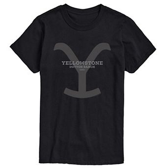 Big & Tall Yellowstone Stone Dutton Tee