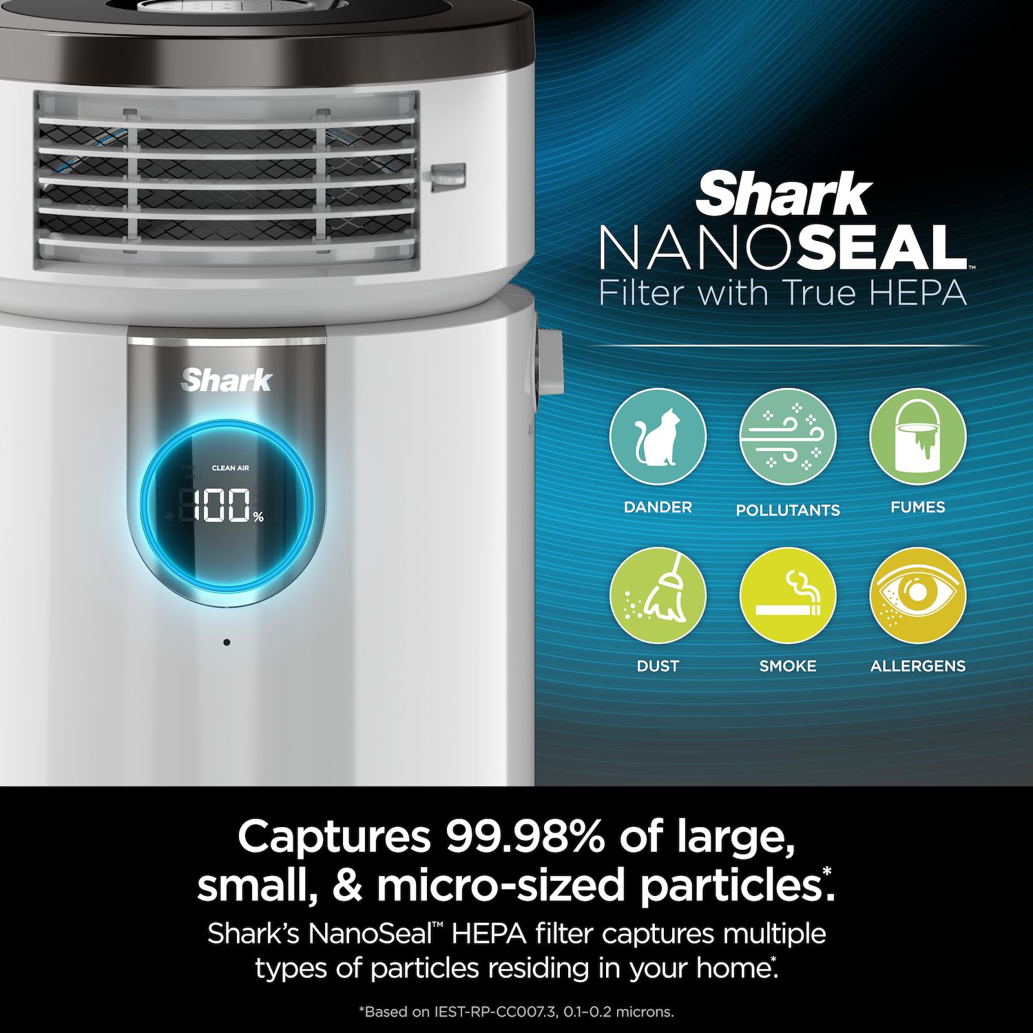 Shark Air Purifier MAX 3 In 1 With True HEPA Filter   5882660 ALT2