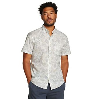 Men's Eddie Bauer Baja Print Short Sleeve Button-Down Shirt