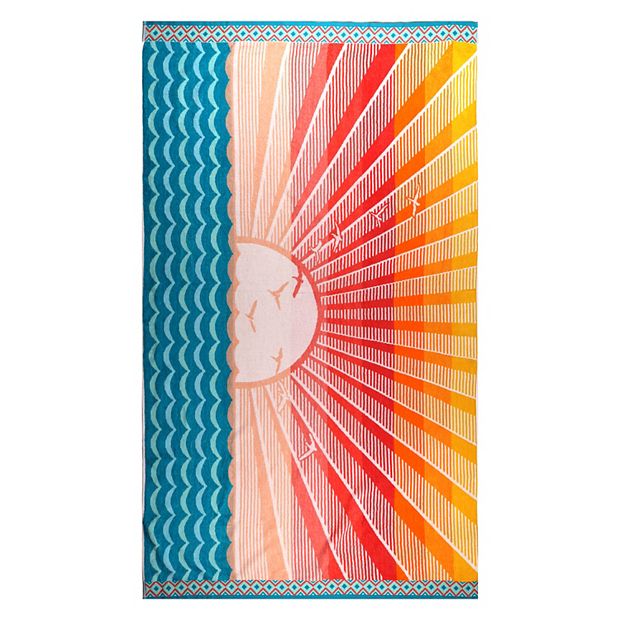 The Big One Sun Extra Large Woven Beach Towel