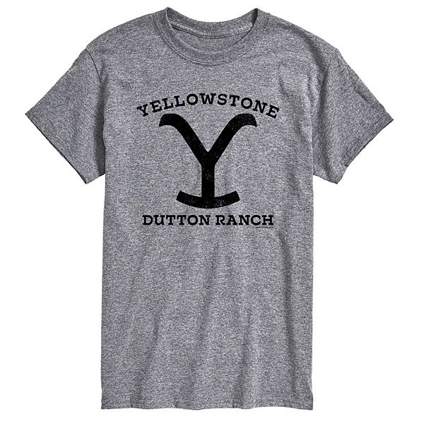 Big & Tall Yellowstone Stone Dutton Tee