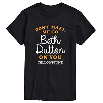Big & Tall Yellowstone Beth Dutton Tee