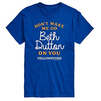 Big & Tall Yellowstone Beth Dutton Tee