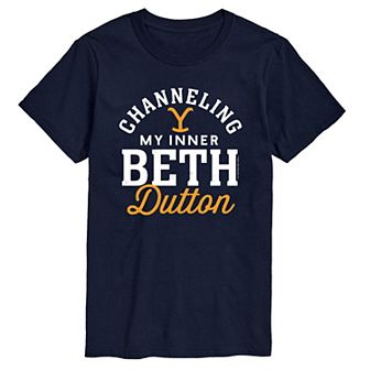 Big & Tall Yellowstone Inner Beth Dutton Tee