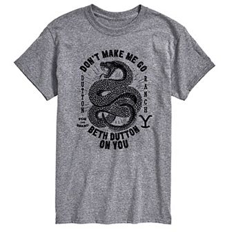 Big & Tall Yellowstone Make Me Go Beth Tee