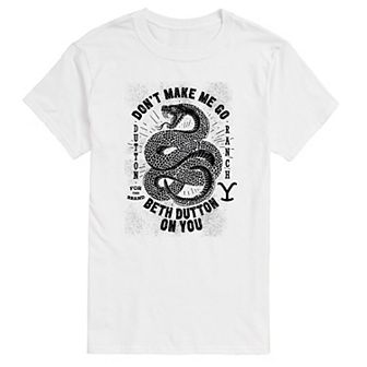 Big & Tall Yellowstone Make Me Go Beth Tee