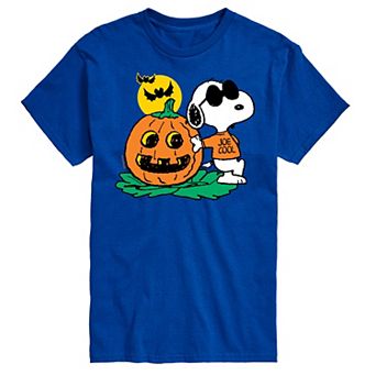 Big & Tall Peanuts Joe Cool Pumpkin Tee