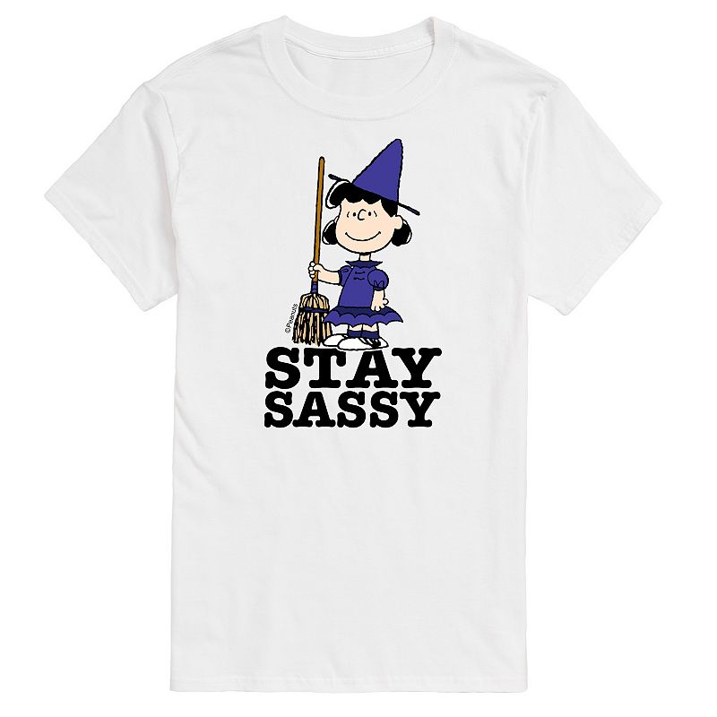 Peanuts - Lucy Stay Sassy - Men's Short Sleeve Graphic T-Shirt 