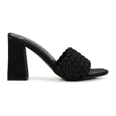 London Rag Lust Look Women's Block Heel Sandals