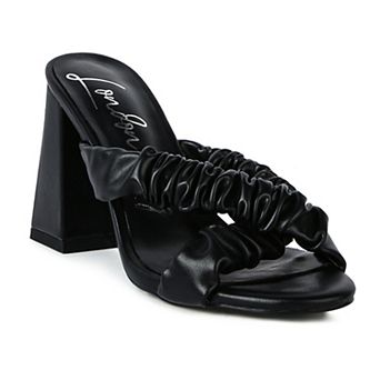 London Rag Page 3 Women's Block Heel Sandals