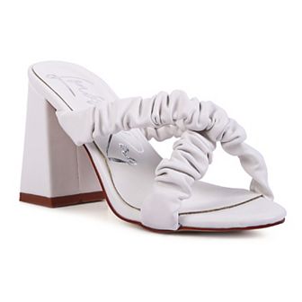 London Rag Page 3 Women's Block Heel Sandals