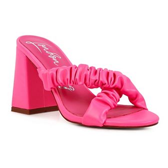 London Rag Page 3 Women's Block Heel Sandals