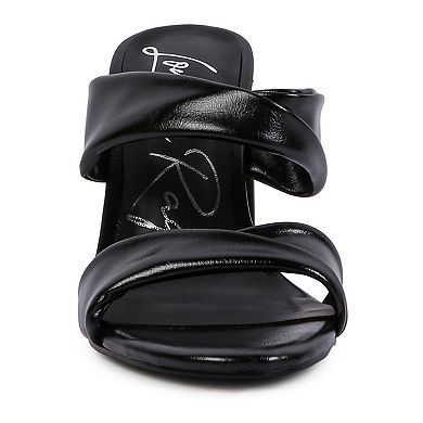 London Rag Hot Mess Women's Block Heel Sandals