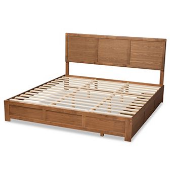 Baxton Studio Aras Storage Bed