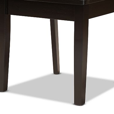 Baxton Studio Caron Dining Chair 2-piece Set