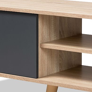 Baxton Studio Clapton TV Stand