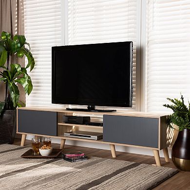 Baxton Studio Clapton TV Stand