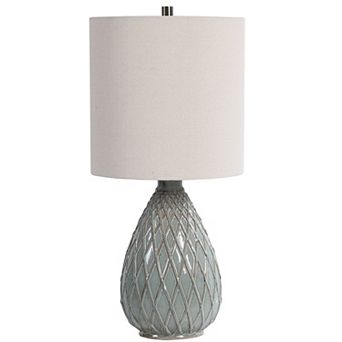Textured Ceramic Table Lamp
