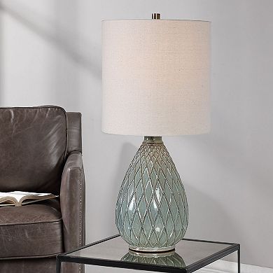 Textured Ceramic Table Lamp