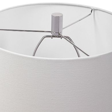 Concrete Etched Table Lamp