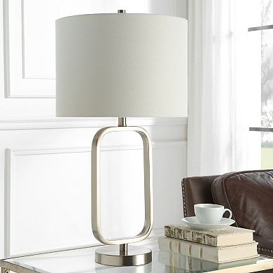 Rectangular Metal Table Lamp
