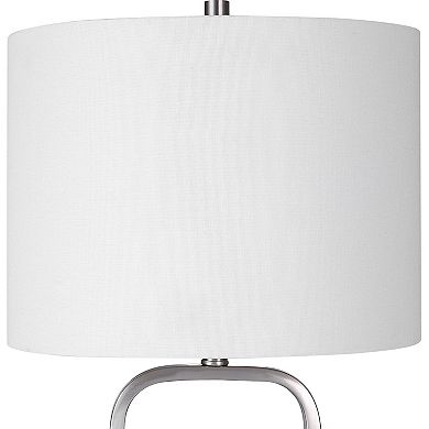Rectangular Metal Table Lamp