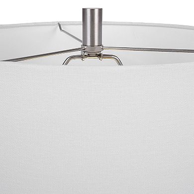 Rectangular Metal Table Lamp