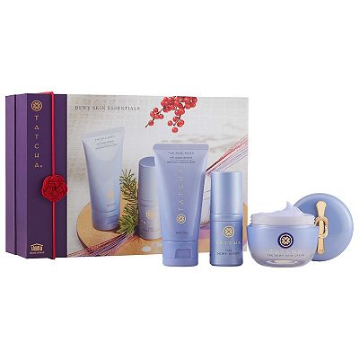 Tatcha set with eye cream, face deals wash and skin cream