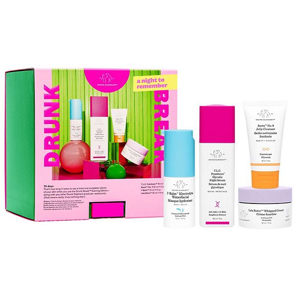 Drunk Elephant Drunk Break A Night to Remember Night Kit