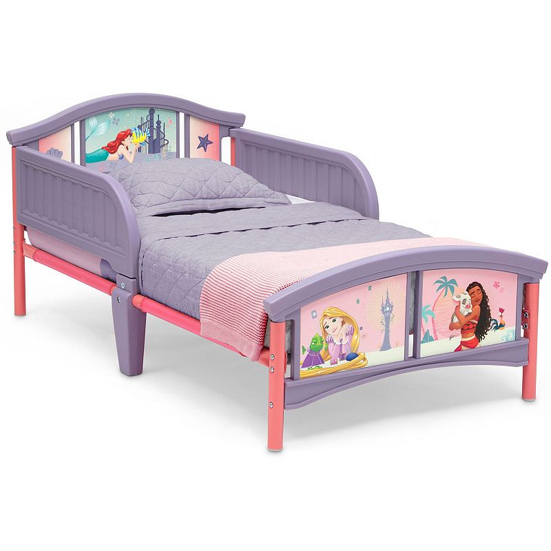 Disney Princess Plastic Toddler Bed by Delta Children, Pink
