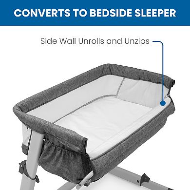 Simmons Kids Dream Bedside Baby Bassinet Sleeper