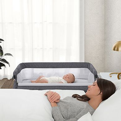 Simmons Kids Dream Bedside Baby Bassinet Sleeper