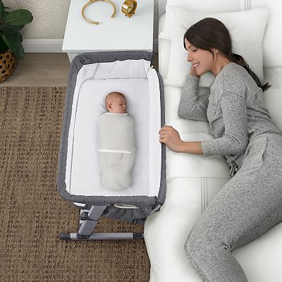 Simmons Kids Dream Bedside Baby Bassinet Sleeper