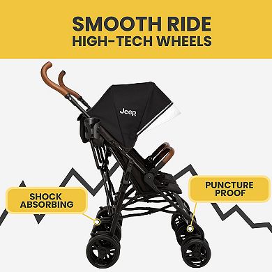 Jeep PowerGlyde Plus Side x Side Double Stroller by Delta Children