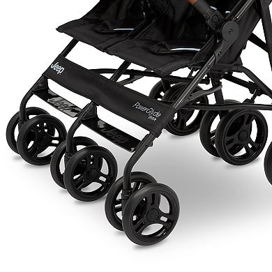 Jeep PowerGlyde Plus Side x Side Double Stroller by Delta Children