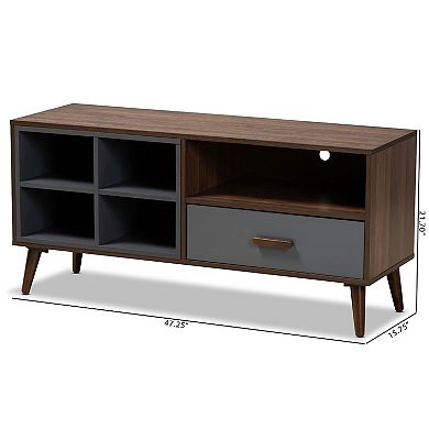 Baxton Studio Garrick TV Stand