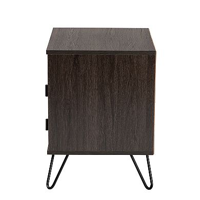 Baxton Studio Glover Nightstand