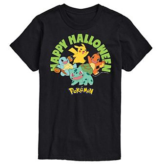 Big & Tall Pokemon Happy Halloween Tee