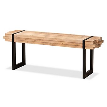 Baxton Studio Henson Bench
