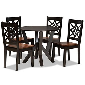 Baxton Studio Kaila Dining 5 pc Set