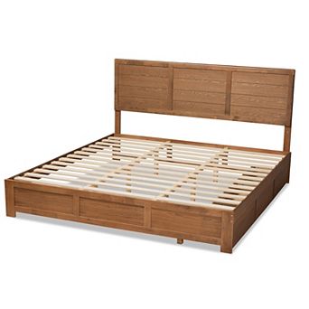 Baxton Studio Lisa Storage Bed