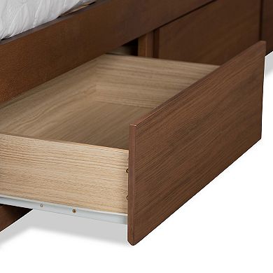 Baxton Studio Lisa Storage Bed