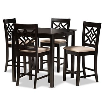 Baxton Studio Nicolette Pub 5 pc Set