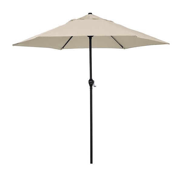 Astella 9-ft. Steel Market Push-Button Tilt Patio Umbrella