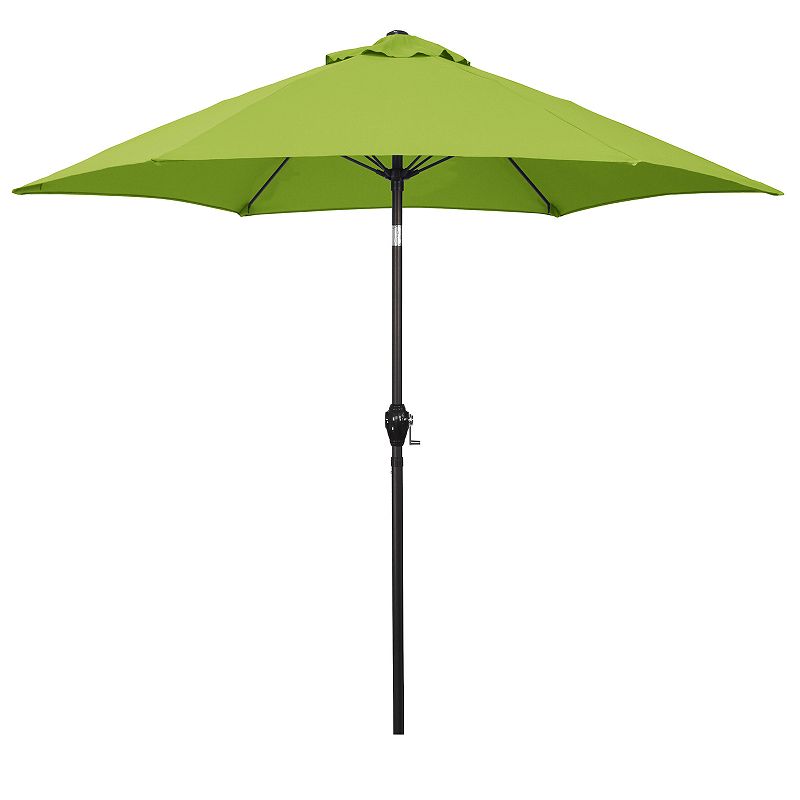 Astella 9-ft. Aluminum Market Patio Umbrella with Fiberglass Ribs, Beig/Gre