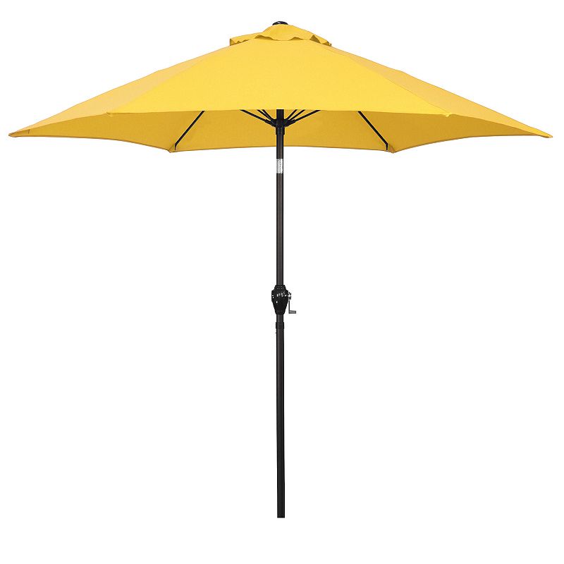 Astella 9-ft. Aluminum Market Patio Umbrella with Fiberglass Ribs, Yellow