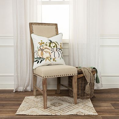 Rizzy Home Luna Pumpkin Throw Pillow