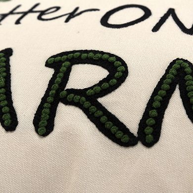 Rizzy Home Grace Throw Pillow